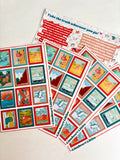 Affirmation Animal Sticker Sheet